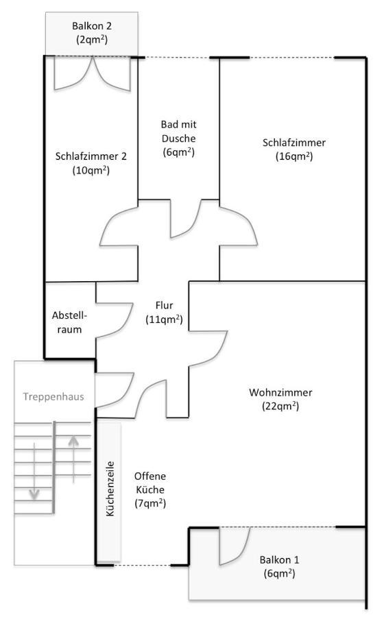 Ferienwohnung Parkblick Bremerhaven Exteriör bild